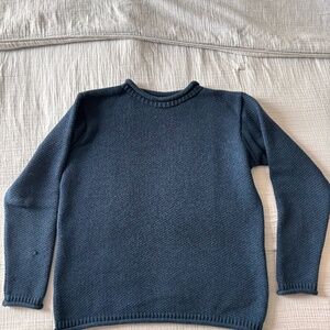 Men's (or unisex) Aran merino wool sweater